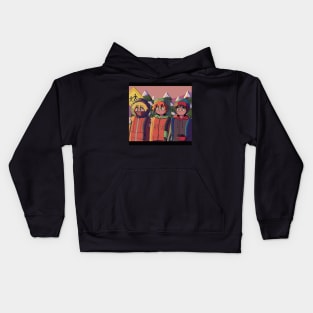 Vaporwave anime aesthetic retro Kids Hoodie